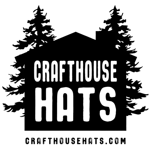 Crafthouse hats logo. Crafthouse hats about us. Use your own logo to create your own custom leather patch hats. Custom leather logo hats are perfect for businesses, fire departments, unions or other agencies. These hats are also referred to as: custom leather hats, custom patch hats, leather logo hats, custom leather patches, custom logo loather hats, leather patch