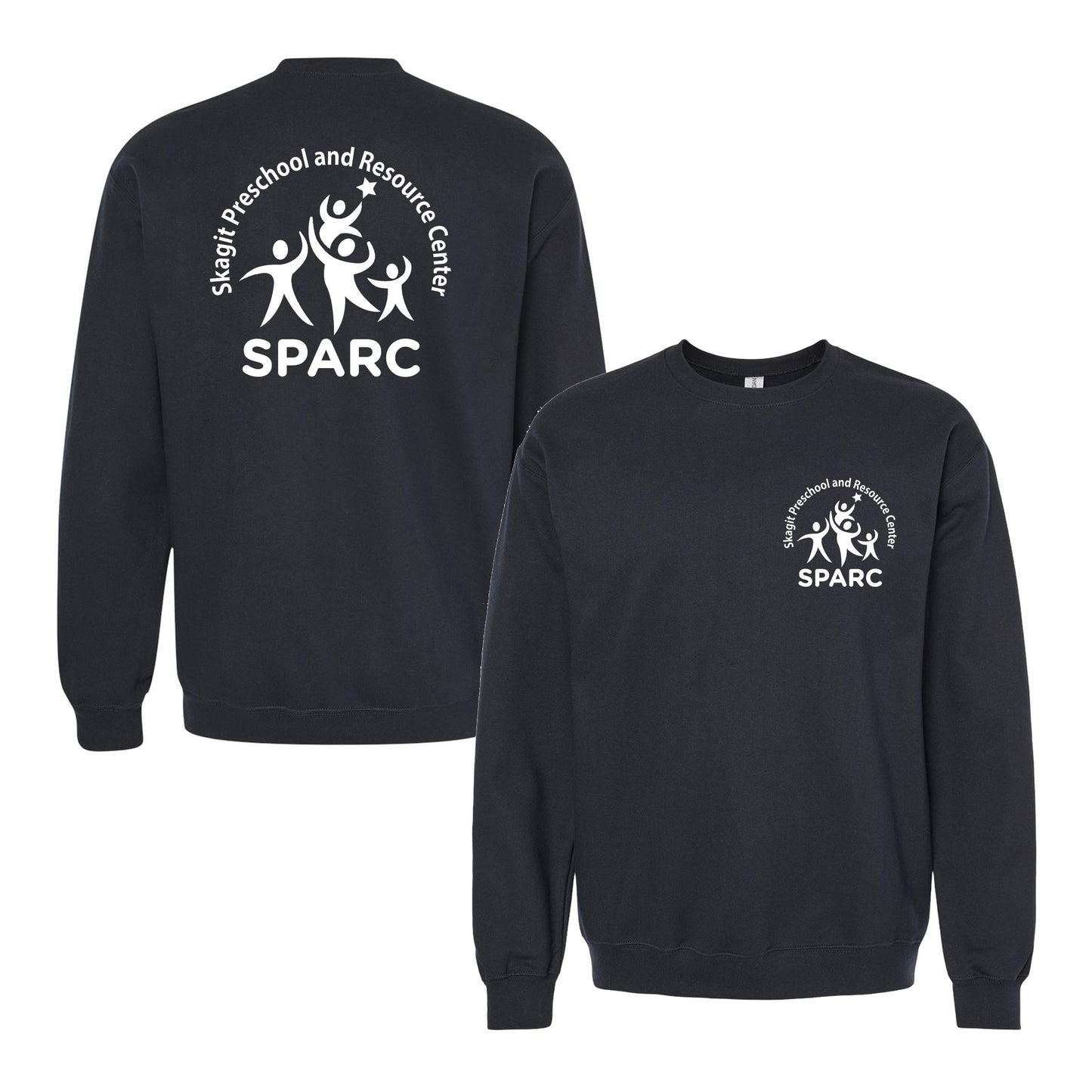 SPARC Gildan Softstyle Crewneck Sweatshirt - Crafthouse Hats leather patch hat company. Custom leather patch hats, also available in bulk or wholesale. Custom leather logo hats, custom leather hats, custom patch hats, leather logo hats, custom leather patches, custom logo leather hats, Richardson leather patch hats, Richardson 112 camo hats, yupoong camo trucker hats, leather hat patches, custom camo hats, leather hat, leather patch for hats, legacy hats, custom party hats, personalized camo hats, custom le