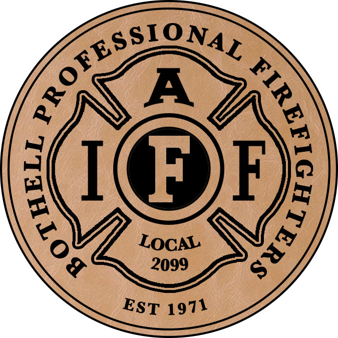 Bothell Fire IAFF Patch - Crafthouse Hats leather patch hat company. Custom leather patch hats, also available in bulk or wholesale. Custom leather logo hats, custom leather hats, custom patch hats, leather logo hats, custom leather patches, custom logo leather hats, Richardson leather patch hats, Richardson 112 camo hats, yupoong camo trucker hats, leather hat patches, custom camo hats, leather hat, leather patch for hats, legacy hats, custom party hats, personalized camo hats, custom leather patches, embr