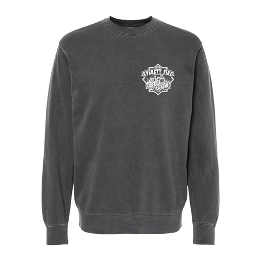 Steamer Crewneck Sweatshirt - Crafthouse Hats leather patch hat company. Custom leather patch hats, also available in bulk or wholesale. Custom leather logo hats, custom leather hats, custom patch hats, leather logo hats, custom leather patches, custom logo leather hats, Richardson leather patch hats, Richardson 112 camo hats, yupoong camo trucker hats, leather hat patches, custom camo hats, leather hat, leather patch for hats, legacy hats, custom party hats, personalized camo hats, custom leather patches, 