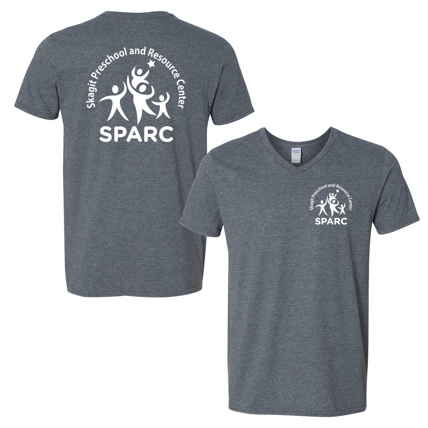 SPARC Gildan Softstyle V-Neck Tee