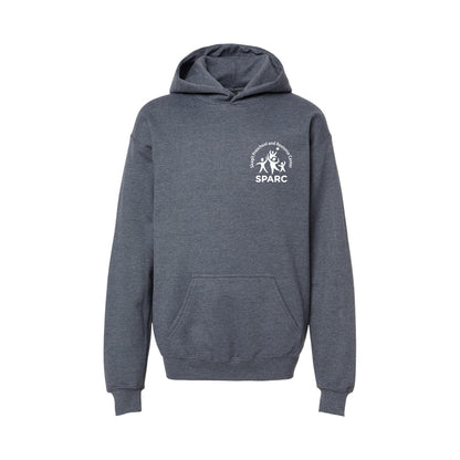 SPARC YOUTH Gildan Softstyle Hooded Sweatshirt - Crafthouse Hats leather patch hat company. Custom leather patch hats, also available in bulk or wholesale. Custom leather logo hats, custom leather hats, custom patch hats, leather logo hats, custom leather patches, custom logo leather hats, Richardson leather patch hats, Richardson 112 camo hats, yupoong camo trucker hats, leather hat patches, custom camo hats, leather hat, leather patch for hats, legacy hats, custom party hats, personalized camo hats, custo