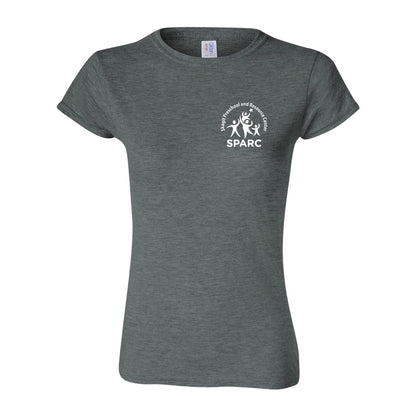 SPARC Women's Gildan Softstyle Crewneck Tee - Crafthouse Hats leather patch hat company. Custom leather patch hats, also available in bulk or wholesale. Custom leather logo hats, custom leather hats, custom patch hats, leather logo hats, custom leather patches, custom logo leather hats, Richardson leather patch hats, Richardson 112 camo hats, yupoong camo trucker hats, leather hat patches, custom camo hats, leather hat, leather patch for hats, legacy hats, custom party hats, personalized camo hats, custom l