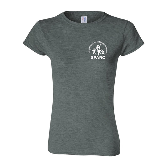 SPARC Women's Gildan Softstyle Crewneck Tee - Crafthouse Hats leather patch hat company. Custom leather patch hats, also available in bulk or wholesale. Custom leather logo hats, custom leather hats, custom patch hats, leather logo hats, custom leather patches, custom logo leather hats, Richardson leather patch hats, Richardson 112 camo hats, yupoong camo trucker hats, leather hat patches, custom camo hats, leather hat, leather patch for hats, legacy hats, custom party hats, personalized camo hats, custom l