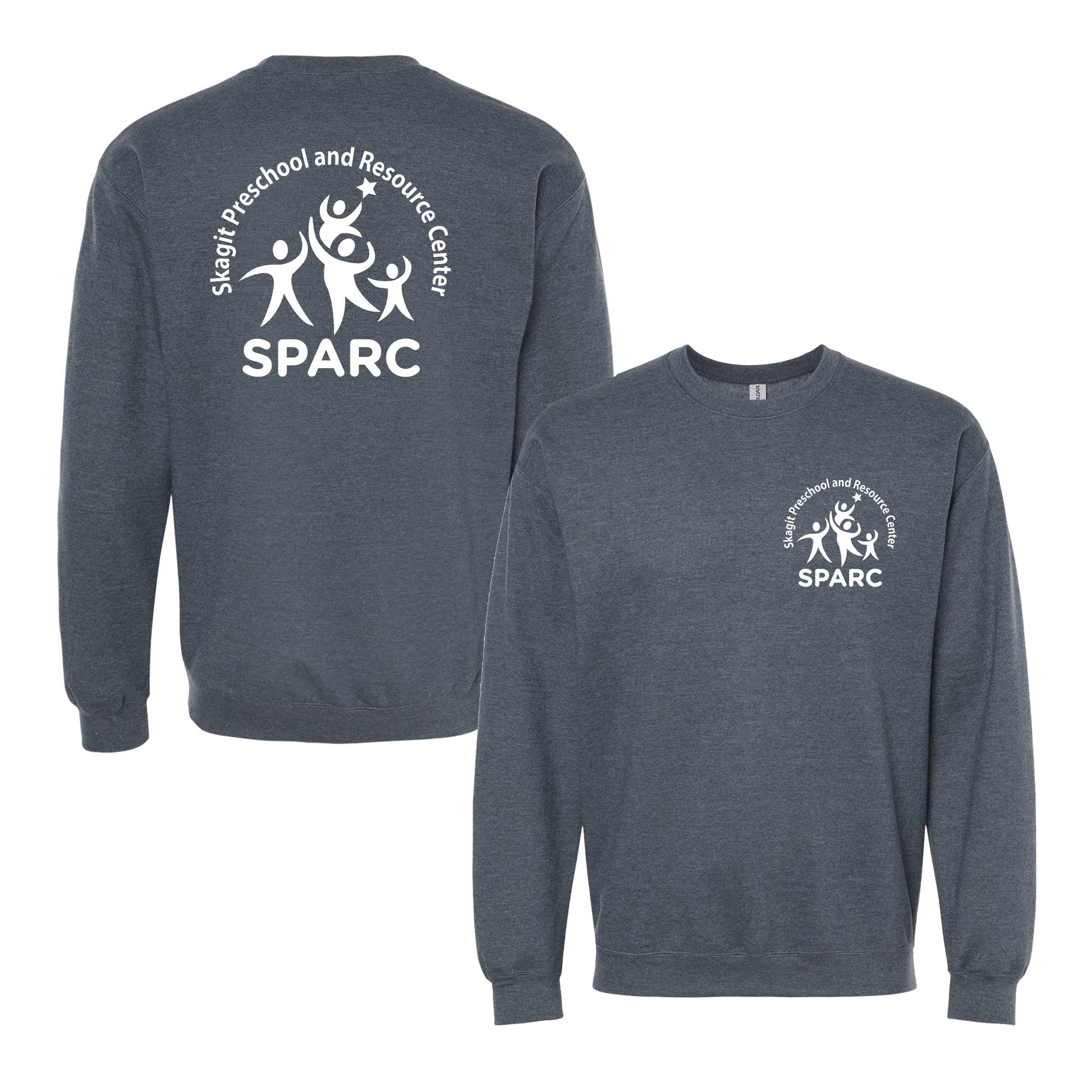 SPARC Gildan Softstyle Crewneck Sweatshirt - Crafthouse Hats leather patch hat company. Custom leather patch hats, also available in bulk or wholesale. Custom leather logo hats, custom leather hats, custom patch hats, leather logo hats, custom leather patches, custom logo leather hats, Richardson leather patch hats, Richardson 112 camo hats, yupoong camo trucker hats, leather hat patches, custom camo hats, leather hat, leather patch for hats, legacy hats, custom party hats, personalized camo hats, custom le