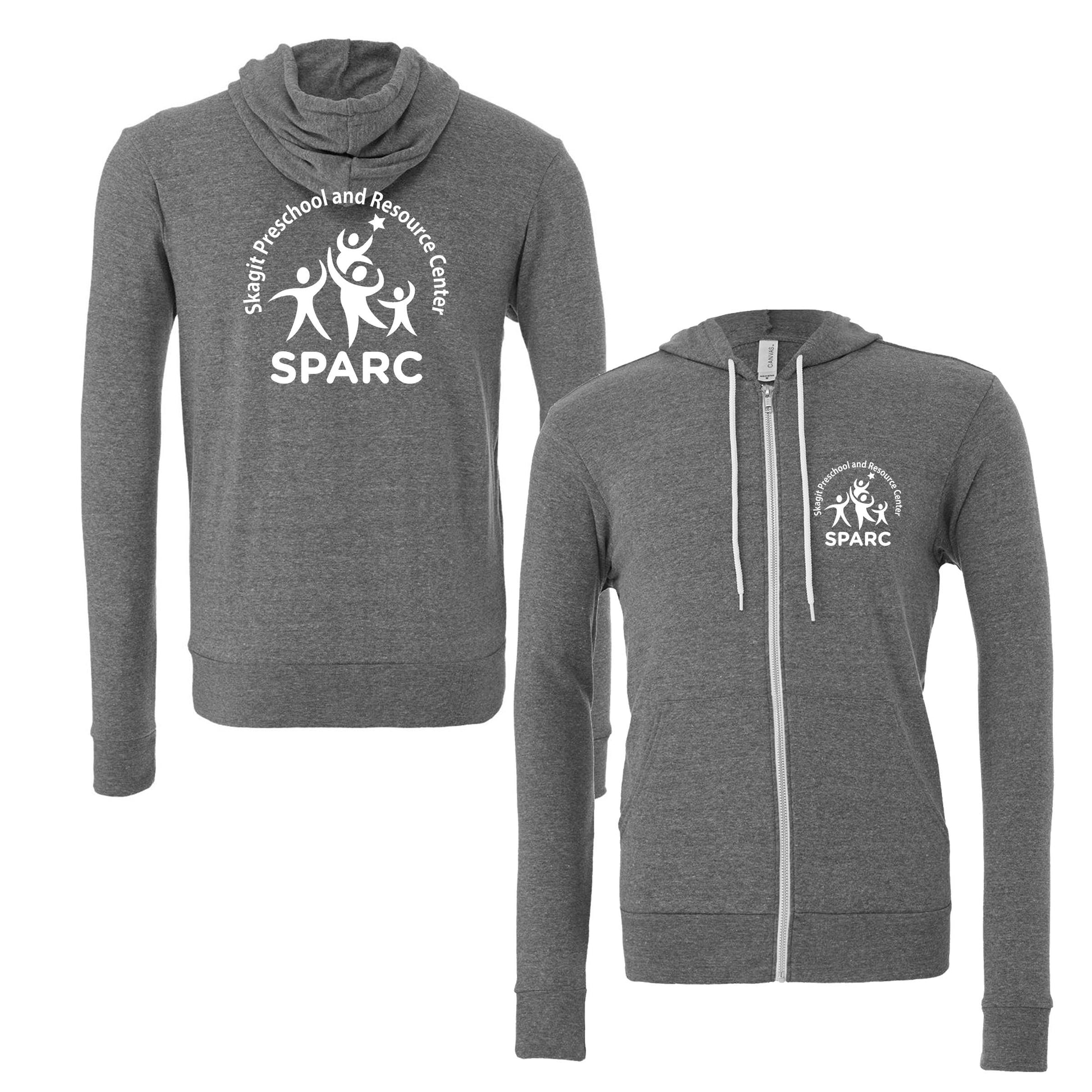 SPARC Bella + Canvas Full-Zip Sweatshirt - Crafthouse Hats leather patch hat company. Custom leather patch hats, also available in bulk or wholesale. Custom leather logo hats, custom leather hats, custom patch hats, leather logo hats, custom leather patches, custom logo leather hats, Richardson leather patch hats, Richardson 112 camo hats, yupoong camo trucker hats, leather hat patches, custom camo hats, leather hat, leather patch for hats, legacy hats, custom party hats, personalized camo hats, custom leat