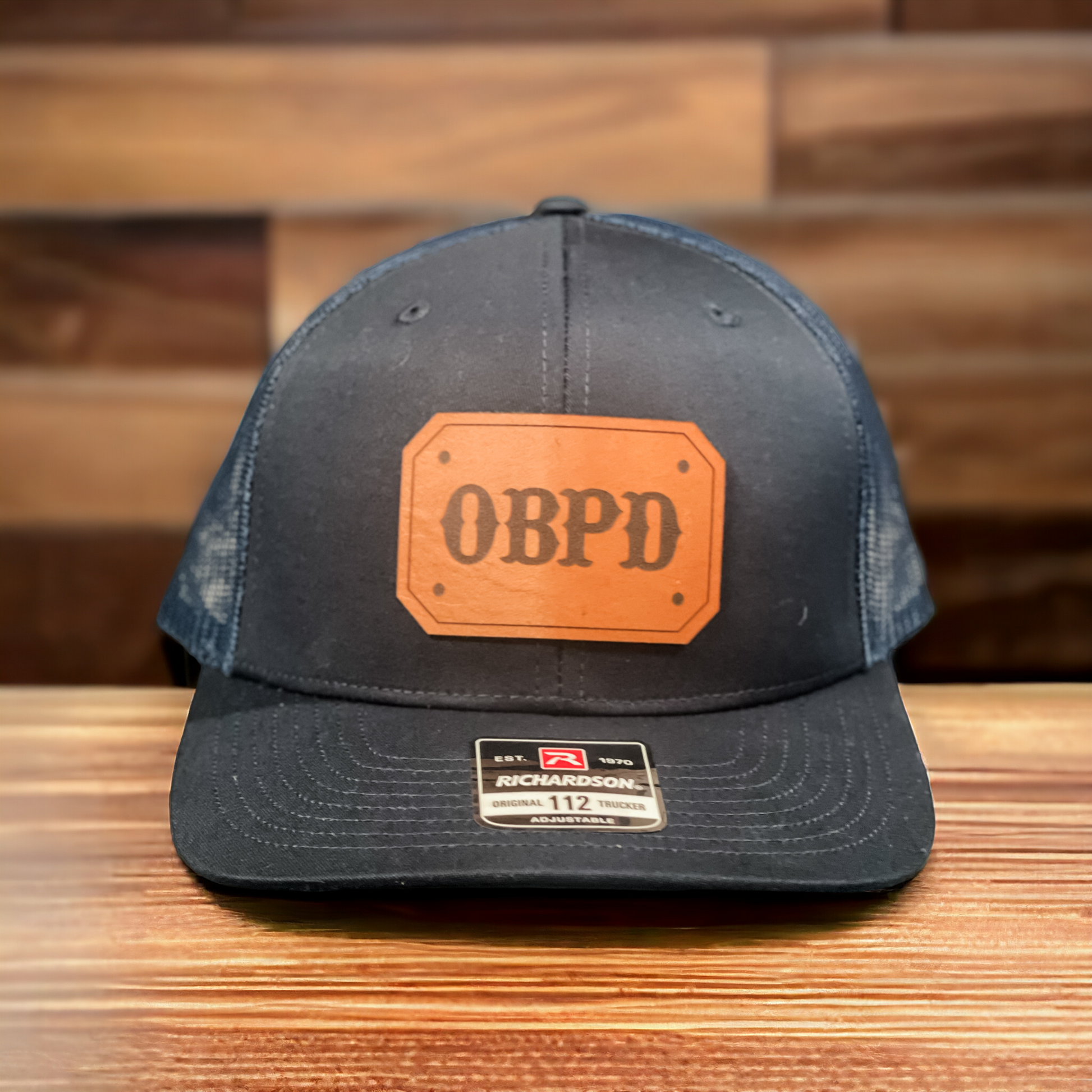 Olive Branch Police Department Passport Patch - Crafthouse Hats leather patch hat company. Custom leather patch hats, also available in bulk or wholesale. Custom leather logo hats, custom leather hats, custom patch hats, leather logo hats, custom leather patches, custom logo leather hats, Richardson leather patch hats, Richardson 112 camo hats, yupoong camo trucker hats, leather hat patches, custom camo hats, leather hat, leather patch for hats, legacy hats, custom party hats, personalized camo hats, custom