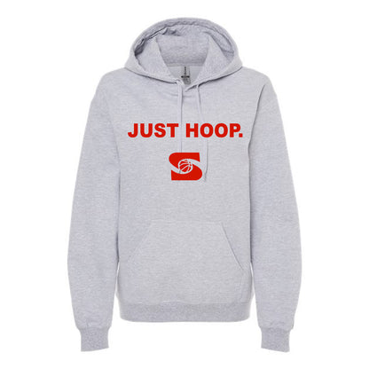 Just Hoop Sweatshirt - Crafthouse Hats leather patch hat company. Custom leather patch hats, also available in bulk or wholesale. Custom leather logo hats, custom leather hats, custom patch hats, leather logo hats, custom leather patches, custom logo leather hats, Richardson leather patch hats, Richardson 112 camo hats, yupoong camo trucker hats, leather hat patches, custom camo hats, leather hat, leather patch for hats, legacy hats, custom party hats, personalized camo hats, custom leather patches, embroid