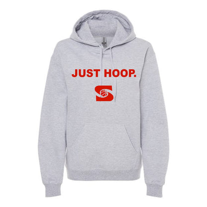 Just Hoop Sweatshirt - Crafthouse Hats leather patch hat company. Custom leather patch hats, also available in bulk or wholesale. Custom leather logo hats, custom leather hats, custom patch hats, leather logo hats, custom leather patches, custom logo leather hats, Richardson leather patch hats, Richardson 112 camo hats, yupoong camo trucker hats, leather hat patches, custom camo hats, leather hat, leather patch for hats, legacy hats, custom party hats, personalized camo hats, custom leather patches, embroid