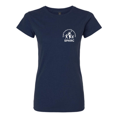 SPARC Women's Gildan Softstyle Crewneck Tee - Crafthouse Hats leather patch hat company. Custom leather patch hats, also available in bulk or wholesale. Custom leather logo hats, custom leather hats, custom patch hats, leather logo hats, custom leather patches, custom logo leather hats, Richardson leather patch hats, Richardson 112 camo hats, yupoong camo trucker hats, leather hat patches, custom camo hats, leather hat, leather patch for hats, legacy hats, custom party hats, personalized camo hats, custom l