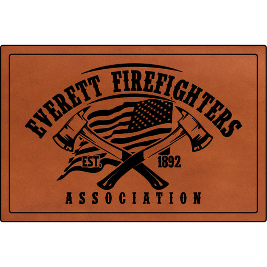 Everett Fire Association Patch - Crafthouse Hats leather patch hat company. Custom leather patch hats, also available in bulk or wholesale. Custom leather logo hats, custom leather hats, custom patch hats, leather logo hats, custom leather patches, custom logo leather hats, Richardson leather patch hats, Richardson 112 camo hats, yupoong camo trucker hats, leather hat patches, custom camo hats, leather hat, leather patch for hats, legacy hats, custom party hats, personalized camo hats, custom leather patche