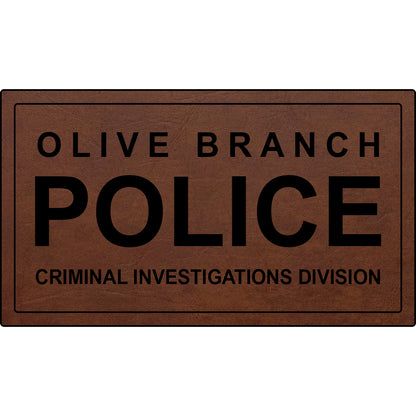 Olive Branch Police Investigations - Crafthouse Hats leather patch hat company. Custom leather patch hats, also available in bulk or wholesale. Custom leather logo hats, custom leather hats, custom patch hats, leather logo hats, custom leather patches, custom logo leather hats, Richardson leather patch hats, Richardson 112 camo hats, yupoong camo trucker hats, leather hat patches, custom camo hats, leather hat, leather patch for hats, legacy hats, custom party hats, personalized camo hats, custom leather pa