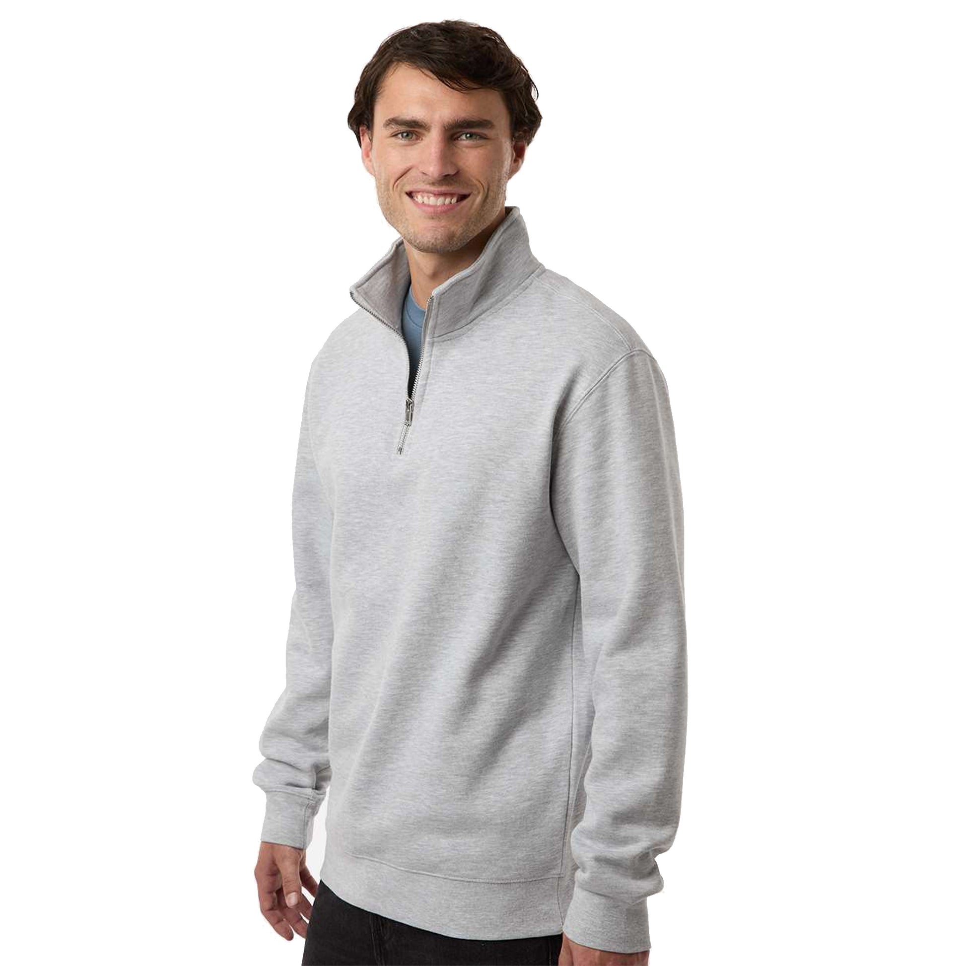 Independent Trading Company Quarter-Zip Pullover - Crafthouse Hats leather patch hat company. Custom leather patch hats, also available in bulk or wholesale. Custom leather logo hats, custom leather hats, custom patch hats, leather logo hats, custom leather patches, custom logo leather hats, Richardson leather patch hats, Richardson 112 camo hats, yupoong camo trucker hats, leather hat patches, custom camo hats, leather hat, leather patch for hats, legacy hats, custom party hats, personalized camo hats, cus