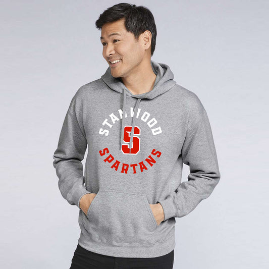 Stanwood Spartans Sweatshirt - Crafthouse Hats leather patch hat company. Custom leather patch hats, also available in bulk or wholesale. Custom leather logo hats, custom leather hats, custom patch hats, leather logo hats, custom leather patches, custom logo leather hats, Richardson leather patch hats, Richardson 112 camo hats, yupoong camo trucker hats, leather hat patches, custom camo hats, leather hat, leather patch for hats, legacy hats, custom party hats, personalized camo hats, custom leather patches,