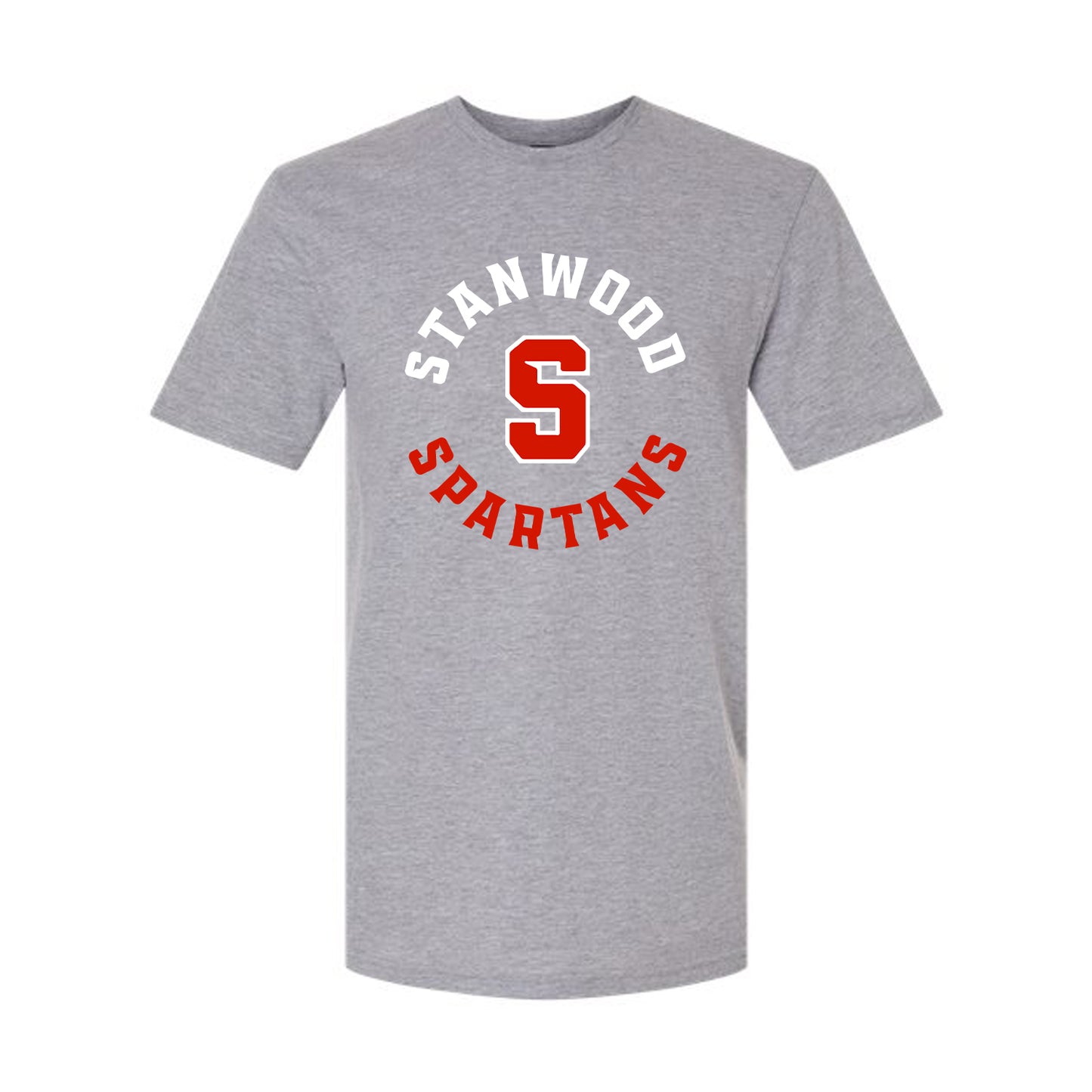 Stanwood Spartans Tee - Crafthouse Hats leather patch hat company. Custom leather patch hats, also available in bulk or wholesale. Custom leather logo hats, custom leather hats, custom patch hats, leather logo hats, custom leather patches, custom logo leather hats, Richardson leather patch hats, Richardson 112 camo hats, yupoong camo trucker hats, leather hat patches, custom camo hats, leather hat, leather patch for hats, legacy hats, custom party hats, personalized camo hats, custom leather patches, embroi