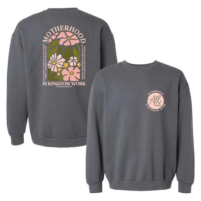 Kingdom Work Sweatshirt - Crafthouse Hats leather patch hat company. Custom leather patch hats, also available in bulk or wholesale. Custom leather logo hats, custom leather hats, custom patch hats, leather logo hats, custom leather patches, custom logo leather hats, Richardson leather patch hats, Richardson 112 camo hats, yupoong camo trucker hats, leather hat patches, custom camo hats, leather hat, leather patch for hats, legacy hats, custom party hats, personalized camo hats, custom leather patches, embr