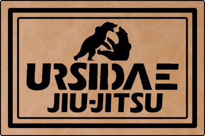 Ursidae Jiu-Jitsu Rectangle Patch - Crafthouse Hats leather patch hat company. Custom leather patch hats, also available in bulk or wholesale. Custom leather logo hats, custom leather hats, custom patch hats, leather logo hats, custom leather patches, custom logo leather hats, Richardson leather patch hats, Richardson 112 camo hats, yupoong camo trucker hats, leather hat patches, custom camo hats, leather hat, leather patch for hats, legacy hats, custom party hats, personalized camo hats, custom leather pat