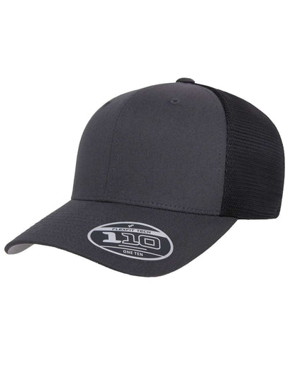 Electric Custom Leather Patch Hat - Citylocs, Snapback / One Size Fits All / Dark Gray/Black